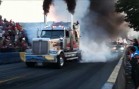 st-joseph de beauce- tire de camion bobtail et chargé